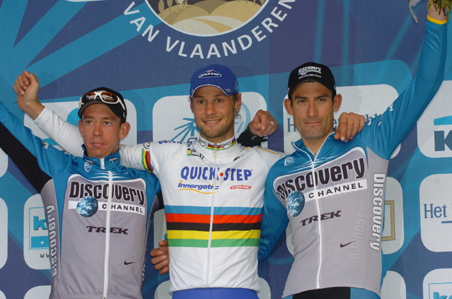 2006 Ronde van Vlaanderen podium