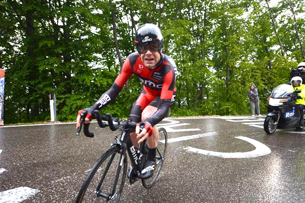 Cadel Evans in the 2013 Giro