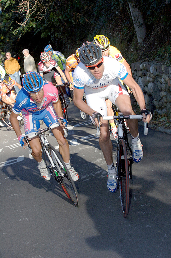 Cadel Evans at the Giro di Lombardia