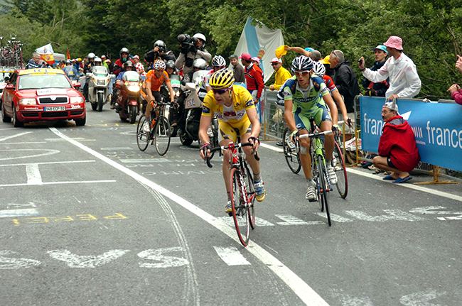 Cael Evans in the 2008 Tour de France