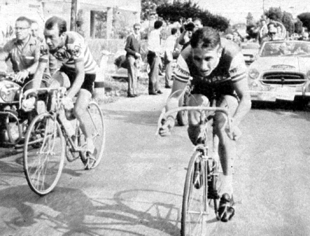 Anquetil overtakes Gauls