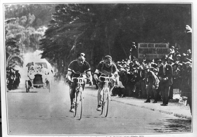 Costante Girardengo and Alfredo Binda in an undated photo