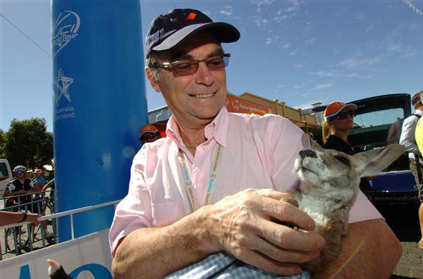 Bernard Hinault at the 2013 Tour Down Under