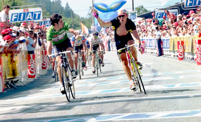 Jalabert in the 1992 Tour de France