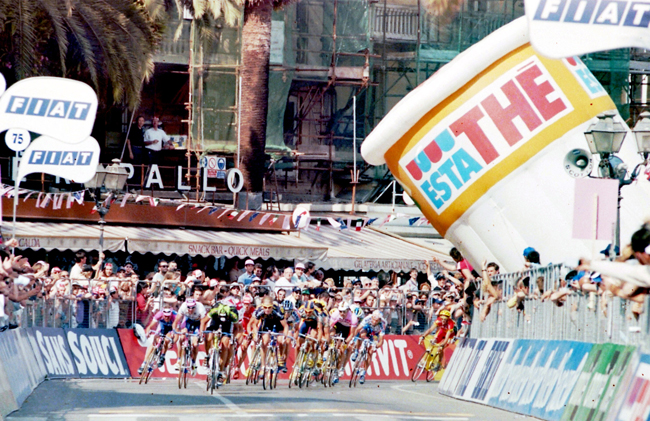 Jalabert in stage 13 of the 1999 Giro d'Italia