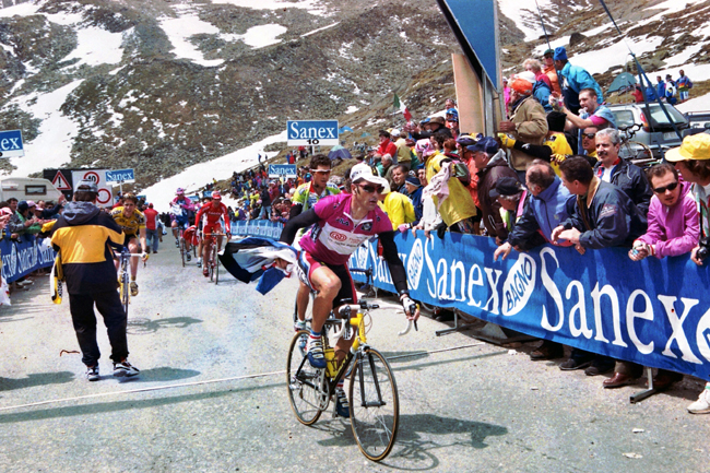 Jalabert in stage 21 of the 1999 Giro