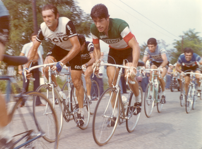 Francesco Moser in the 1976 Coppa Placci