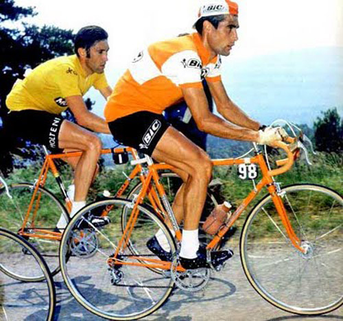 Luis ocana and Eddy MErckx