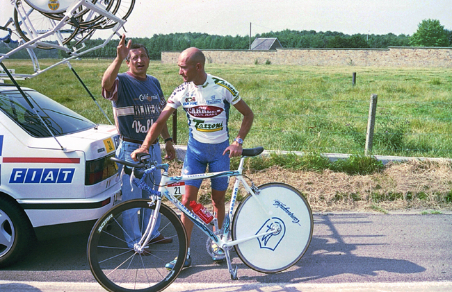 Marco patani at the 1995 Tour de France