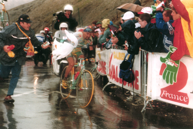 Marco Pantani in the 1998 Tour de France