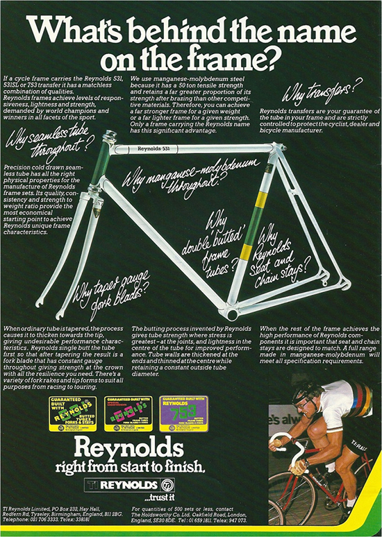 Raleigh Catalogue page