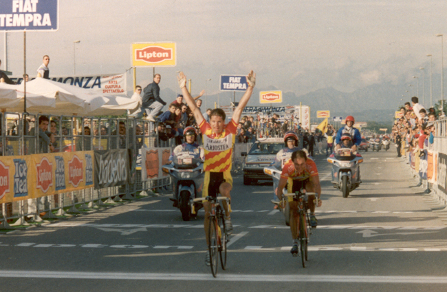 Pascal Richard wins the 1993 Giro di Lombardia