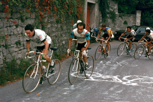 Roche at the Giro di Lombardia