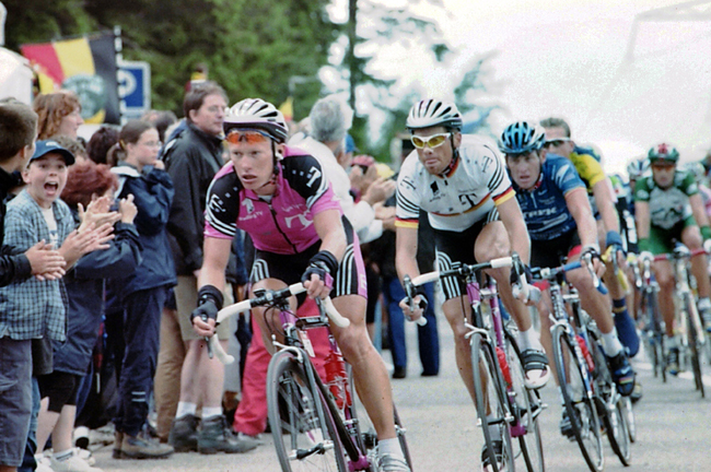 Ullrich in stage 7 of the 2001 Tour de France