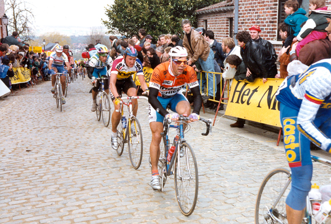 Peter van Petegem on the Old Kwaremont