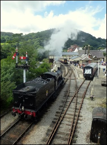 Welsh steam train