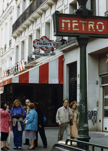 TGI Friday's, Paris