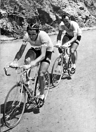 Fauto Coppi and Hugo Koblet