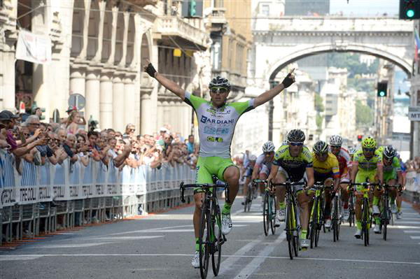 Sonny Colbrelli wins 2014 Giro dell'Appennino