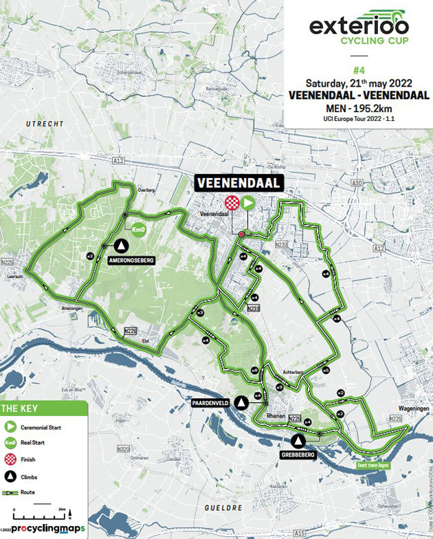 2022 Veenendaal - Veenendaal map