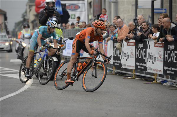 Davide Rebellin and Vincenzo Nibali