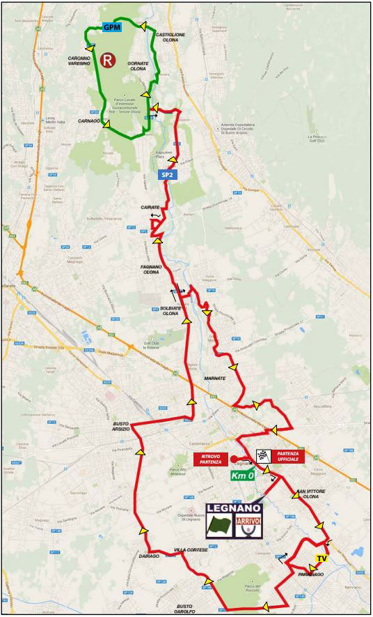 Coppa Bernocchi map