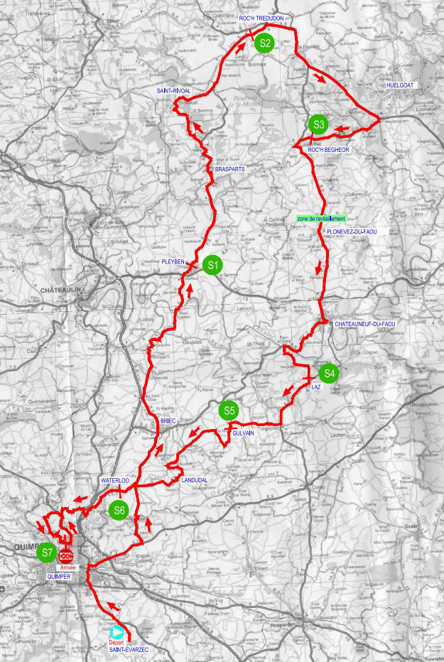 Finistere map