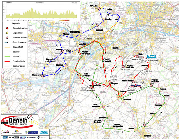 2021 GP Denain map