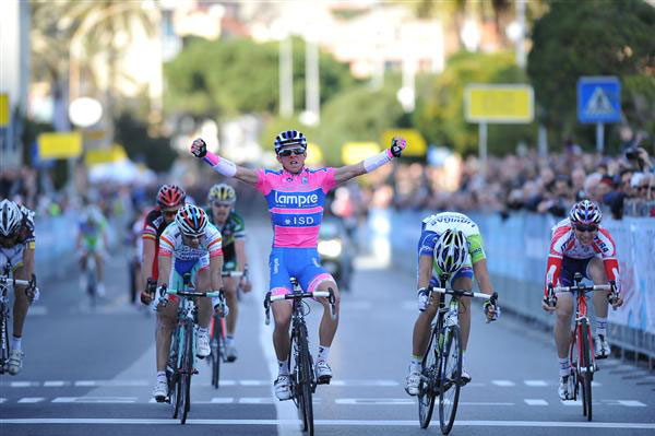 2011 Laigueglia finish