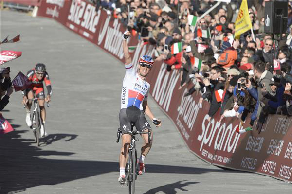 Zdenek Styber wins 2014 Strade Bianche