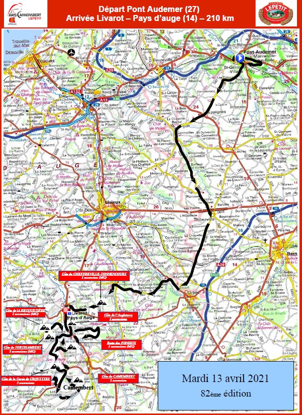 Paris-Camemebert map