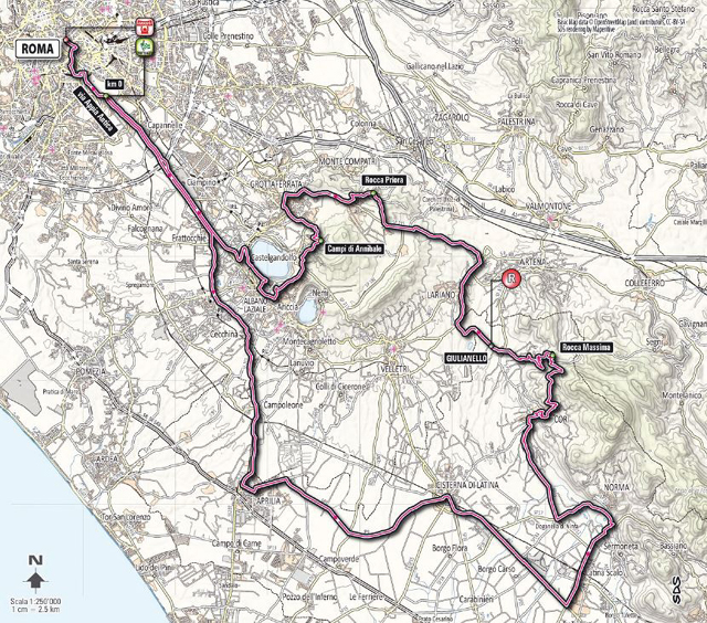 2013 Roma Maxima race map