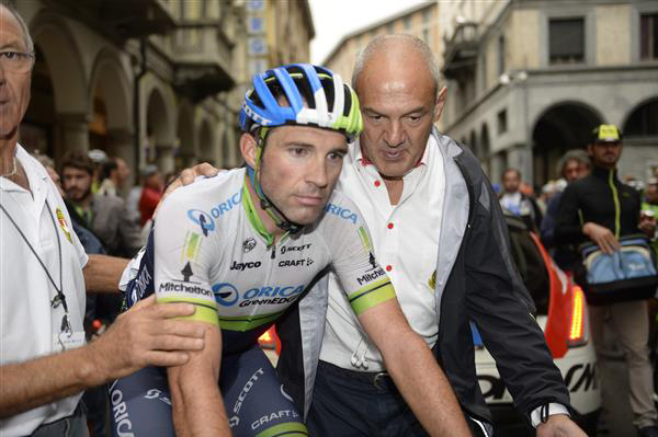 Michael Albasini after the race