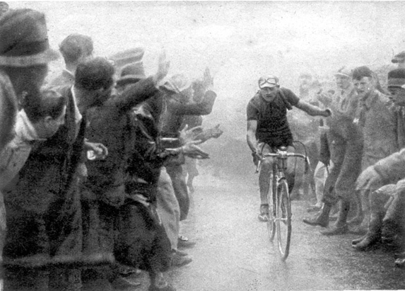 Bartali in the 1939 Giro