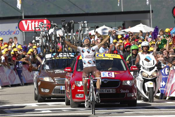 Christophe Riblon wins stage 14