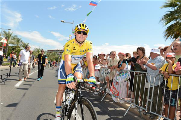 Race leader Simon Gerrans