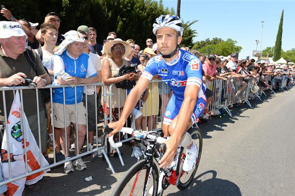 Nacer Bouhanni wouldn't finish the stage