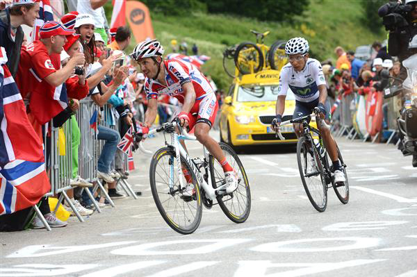 Joaquin Rodriguez and Nairo Quintana