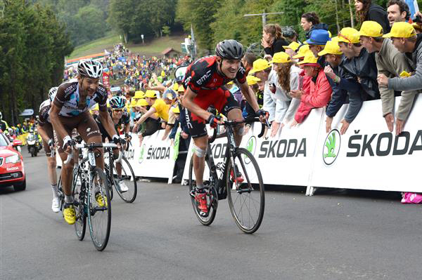 Jean-Chiristophe PEraud and Tejay van Garderen