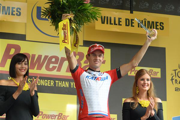 Stage winner Alexander Kristoff