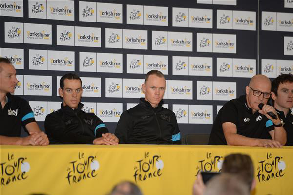 Brailsford, Froome and Porte