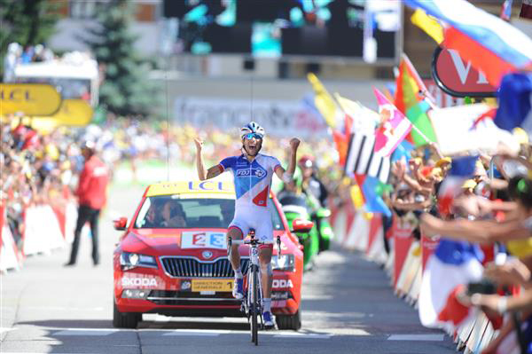 Thibaut Pinot wins Tour de Frane stage 20