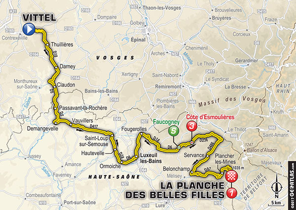 Stage 5 map