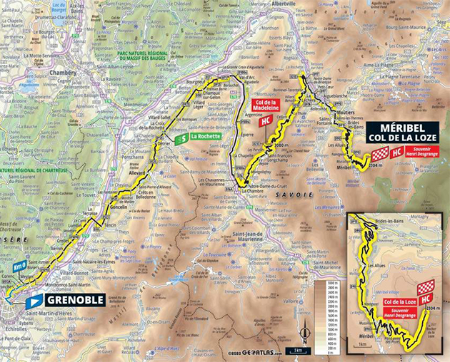 Stage 17 map