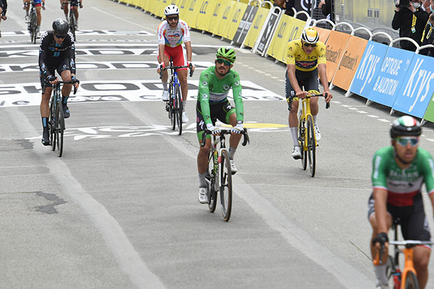 Julian Alaphilippe and Mathieu van der Poel