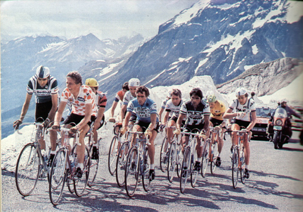 Riders in the 1970 Tour de France