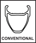 Conventional rim