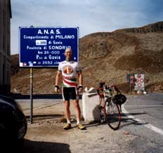 At the top, Passo Gavia