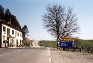 at the Passo del Giogo