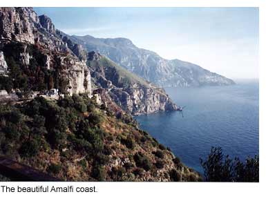 The Amalfi coast